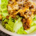 Annjy's cooksnap of when they made 5分でハンバーグ丼！合挽き肉と玉ねぎ炒め.