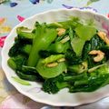 ladyoscar's cooksnap of when they made カルシウムたくさん！小松菜の干しえび炒め.