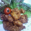ねこしっぽ's cooksnap of when they made 我が家の◎鶏の唐揚げ◎.