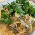lune7's cooksnap of when they made 簡単！牛乳と全卵♡カルボナーラパスタ.