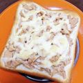 simanaga's cooksnap of when they made 簡単☆ツナマヨトースト.