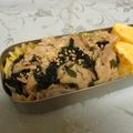 龍青空ママ's cooksnap of when they made わかめと豚こま肉のポン酢炒め.