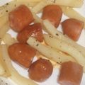 井澤綾華（井澤農園）'s cooksnap of when they made ピリッと新じゃがとウインナーの炒め物♪.