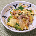 mogusun＊'s cooksnap of when they made 白菜そぼろの卵とじ.