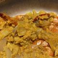 ふう21's cooksnap of when they made クンパッポンカリー（海老のカレー炒め）.