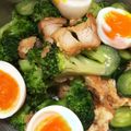 いちごみるく❤'s cooksnap of when they made 唐揚げ残ったら～朝食にお勧め満腹サラダ♪.