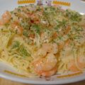 めいとはるのまま's cooksnap of when they made 激うま！海老のクリームパスタ.
