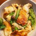 ゆな３５'s cooksnap of when they made とり胸肉とキャベツの味噌マヨ炒め.