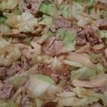 Ｍぱん's cooksnap of when they made 1/3日分野菜！キャベツと牛肉の中華炒め.