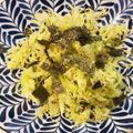 Reito☆'s cooksnap of when they made レンジで簡単即席蒸しキャベツの海苔あえ。.