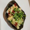 うずら's cooksnap of when they made 長芋の梅肉和え.