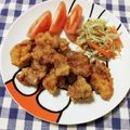 ﾁｲﾁｬﾝﾏﾏ's cooksnap of when they made ∞ご飯がすすむ！鶏の唐揚げ∞.
