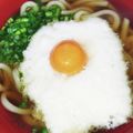 ちゃちゅ2's cooksnap of when they made 鬼滅の刃山かけうどん(簡単再現).
