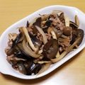 ♪かもみーる♪'s cooksnap of when they made 牛バラ肉と蓮根となすの生姜炒め.