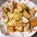 chinamin☆★'s cooksnap of when they made 厚揚げと豚こま切れ肉のポン酢照り焼き！.