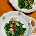 おっクック☆'s cooksnap of when they made ほうれん草・ベーコン・くるみの温サラダ.