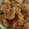 sei460407's cooksnap of when they made 鶏皮の甘辛煮.
