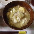 violets's cooksnap of when they made 油あげと玉ねぎのお味噌汁.