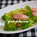 putimiko's cooksnap of when they made おさかなソーセージのぺペロンチーニﾟ*★.