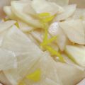 料理スキになってきた's cooksnap of when they made 簡単！蕪と柚子皮の甘酢漬け【動画】.