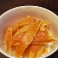 かなぽし's cooksnap of when they made 紅まどんなのピール.