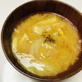 azbjbn's cooksnap of when they made 油あげと長ねぎの味噌汁.