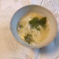 yesmama's cooksnap of when they made 簡単♪キャベツ入り☆わかめスープ.