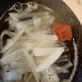 みきんどる's cooksnap of when they made 便秘解消に！大根デトックススープ.