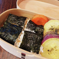 ☆なおみんみ☆'s cooksnap of when they made ✿マヨ醤油でおかか海苔巻き✿.