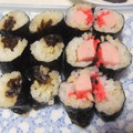 きらり流れ星's cooksnap of when they made おさかなソーセージ★細巻き.