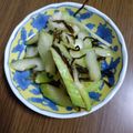 クック00Q0QZ☆'s cooksnap of when they made セロリの塩昆布和え.