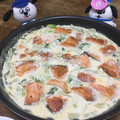 め目め's cooksnap of when they made 鮭と白菜のクリーム煮.