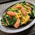 お料理ニャロメ's cooksnap of when they made 市販のソースで簡単ペペロンチーノ焼きそば.
