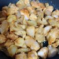 える°'s cooksnap of when they made 玉ねぎ☆じゃがいも☆鶏胸肉の醤油マヨ炒め.