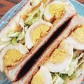 リンリン☆☆☆'s cooksnap of when they made ごろっとゆで卵のボリューム☆たまごサンド.