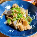 ❀akiko❀'s cooksnap of when they made こんにゃく・ごぼうたっぷり★豚すき煮.