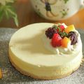 ふろらんたん♪'s cooksnap of when they made レア＆ニューヨーク2層のチーズケーキ.