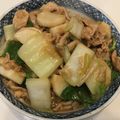 花花里's cooksnap of when they made 豚バラ白菜：豚三枚肉と白菜のうま煮.