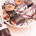 stot's cooksnap of when they made 恵方巻き 簡単 美味しい 親子クッキング.