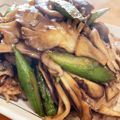 majyu1011's cooksnap of when they made アスパラ舞茸豚バラのオイスターソース炒め.