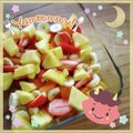 海理ママ's cooksnap of when they made 混ぜるだけ！簡単フルーツポンチ.