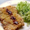 Moggieneko's cooksnap of when they made 鶏むね肉の簡単ミラノ風カツレツ♪.