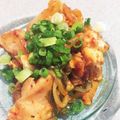 ハナ☆クロ's cooksnap of when they made ◇◆鶏の甘辛キムチ炒め◆◇.