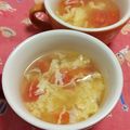 赤い電話's cooksnap of when they made 簡単！トマトと卵のシンプルスープ.