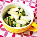 ふうはっちゃん's cooksnap of when they made 簡単！きゅうりとかまぼこのわさび胡麻マヨ.