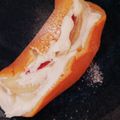 kaaanmi's cooksnap of when they made フライパンで焼く☆まるごとバナナ&いちご.