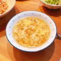 うす味さん's cooksnap of when they made 黄金の玉子スープ　美味しすぎるので注意.