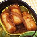 わたさな2016's cooksnap of when they made ケチャップが決め手！ソーセージの生姜焼き.