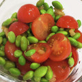 いぬです's cooksnap of when they made ちぎりトマトと枝豆の中華サラダ.