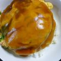 ♪rururu♪'s cooksnap of when they made 餡たっぷり♪かにかまで簡単♪天津飯.